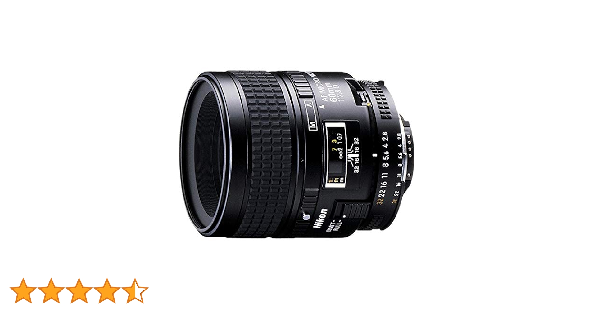 Nikon AF Micro-NIKKOR 60mm f/2.8D Lens for Nikon DSLR